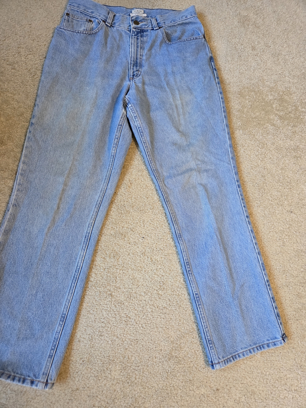 L.L. Bean Vintage Women's Original Fit Straight Leg Jeans Size 10